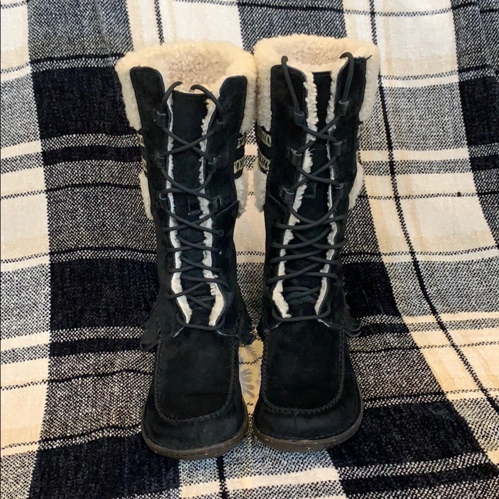 Ugg Moccasin Suede Boots 🐑 Lining